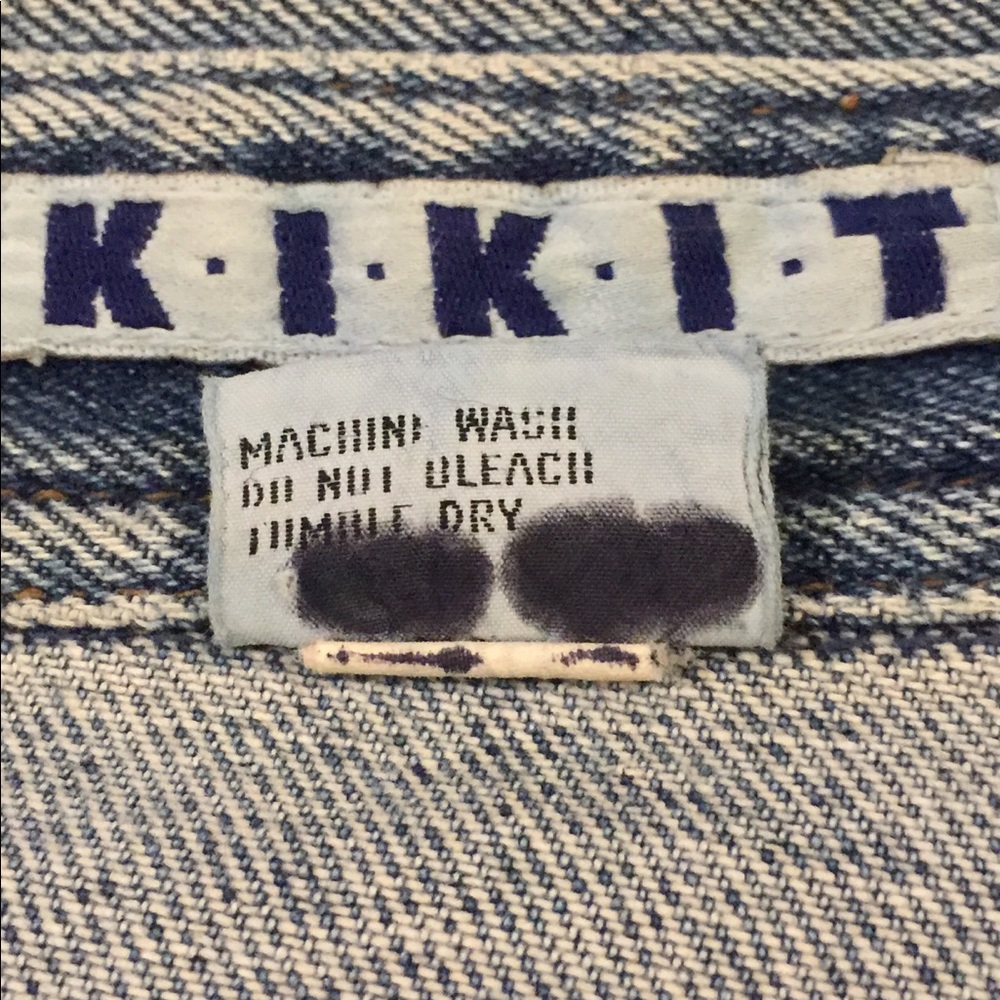 Vintage 80’s KIKIT Jean Jacket - Picture 4 of 8